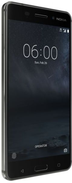 Nokia 6 Dual Sim - 32GB, 3GB RAM, 4G LTE, Matte Black